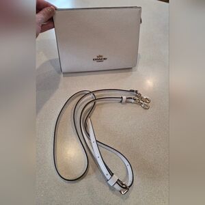 Coach White Crossbody Bag